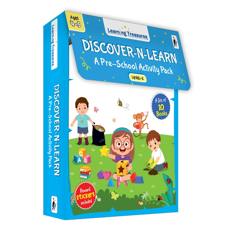 Woodpecker Books: Learning Treasure – Discover-N-Learn (Set Of 10 Books)