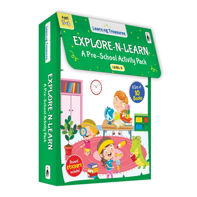 Woodpecker Books: Learning Treasure – Explore-N-Learn (Set Of 10 Books)