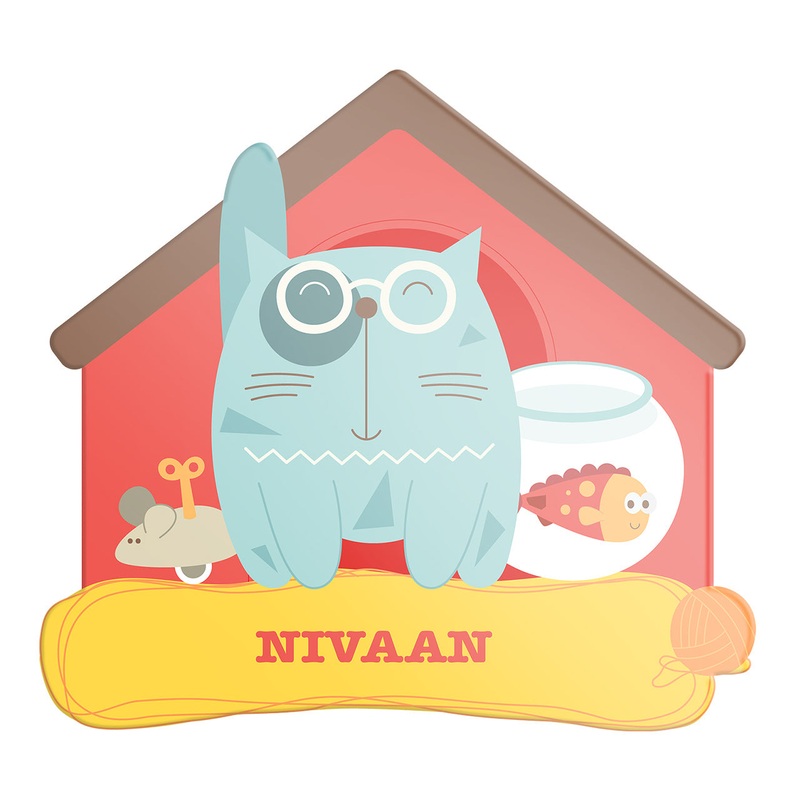Name Boards – Kitty Cat