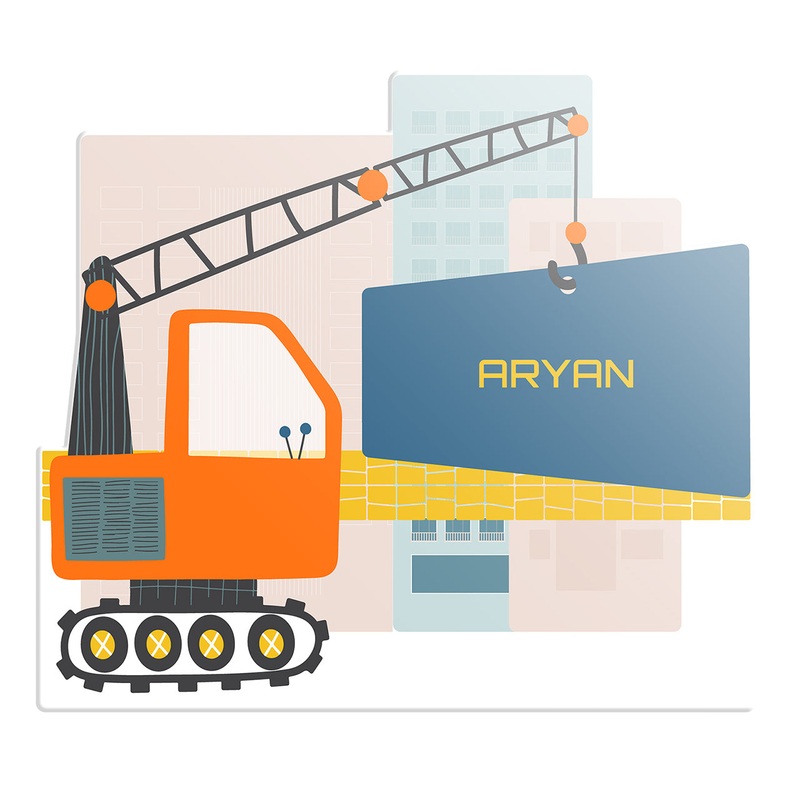 Name Boards – Let’s Build, Construction