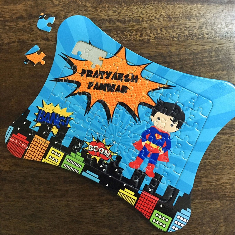 Personalised Jigsaw Puzzle – SuperBoy