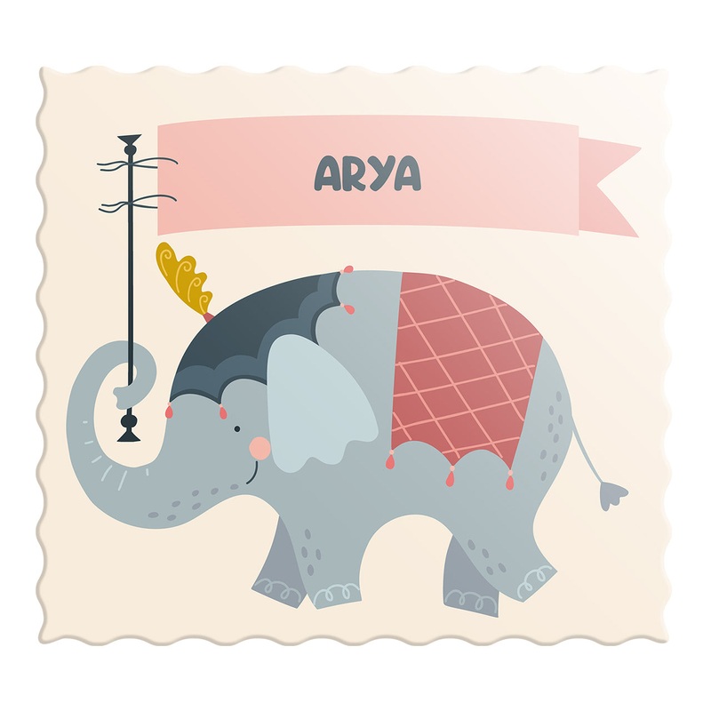 Personalised Name Boards – Animal Circus