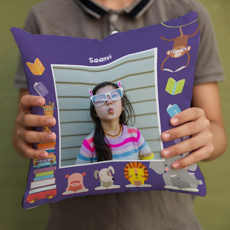 Personalised Photo Cushions – Animal Library