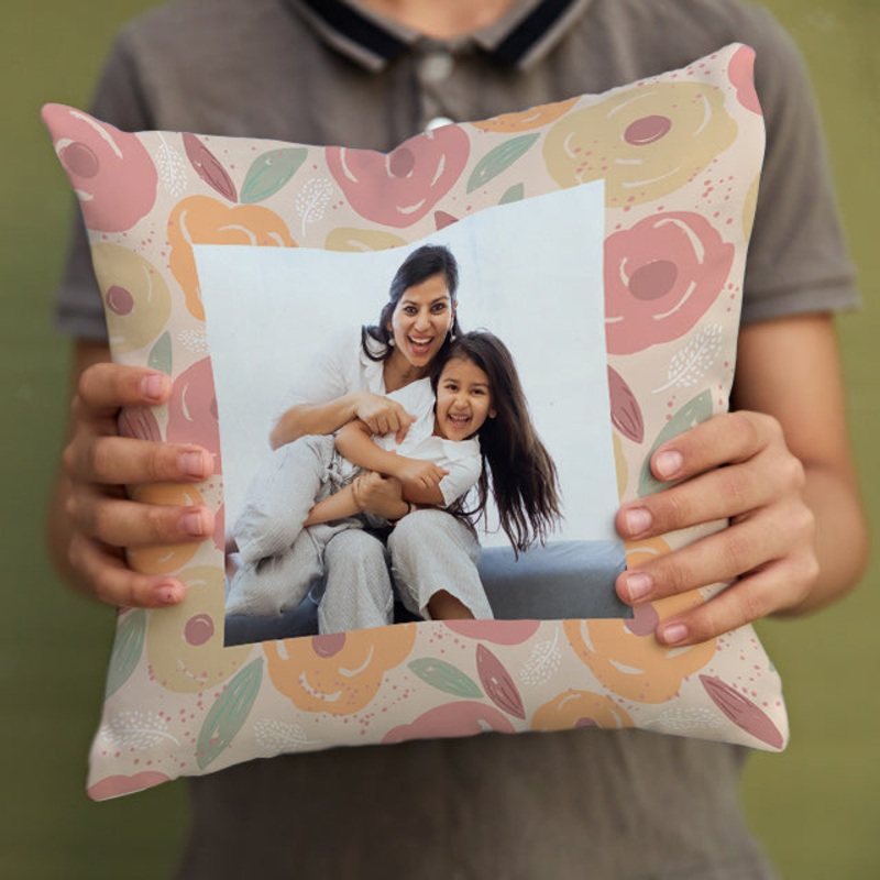 Personalised Photo Cushions – Fab Floral