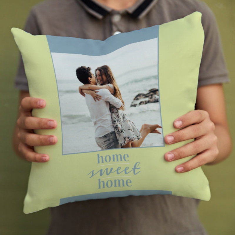 Personalised Photo Cushions – Home Sweet Home