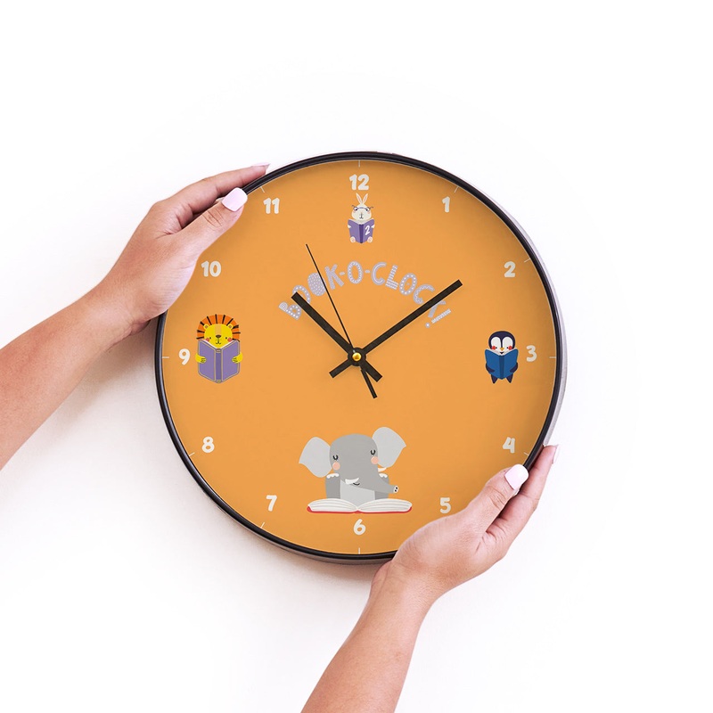 Wall Clock – Animal Library