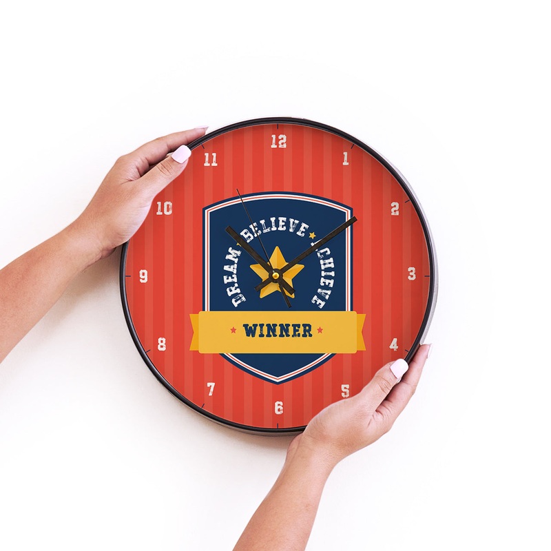 Wall Clock – Jersey Number
