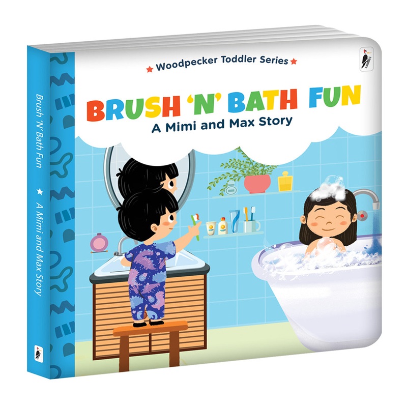 Woodpecker Books: A Mimi & Max Story: Brush ‘N’ Bath Fun