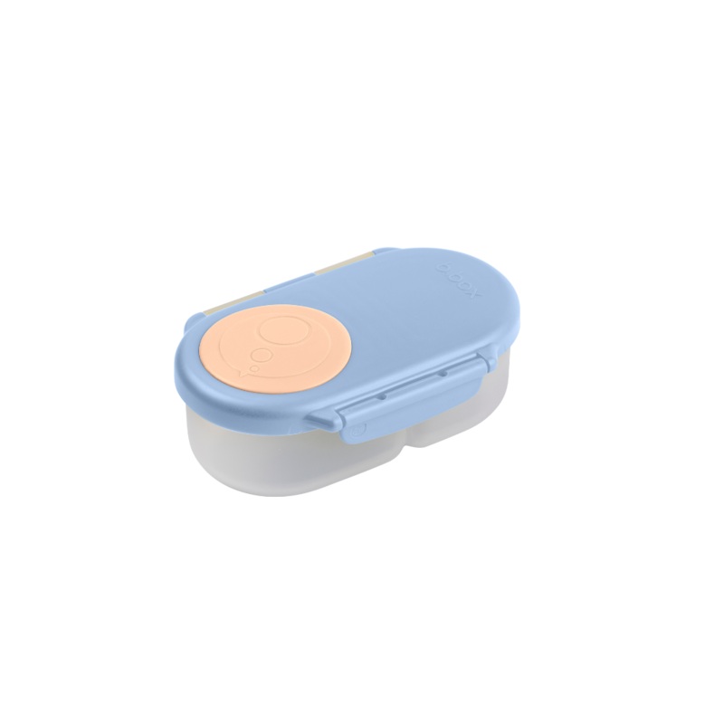 b.box Snack Box Feeling Peachy Light Blue