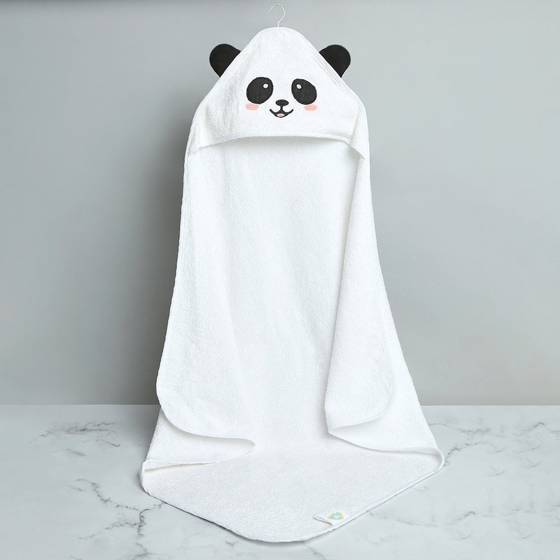 Bamboo Cotton Baby Hooded Towel – Panda