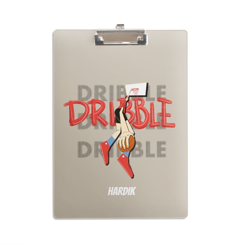 Personalised Clipboard – Basketball Fever, Boy