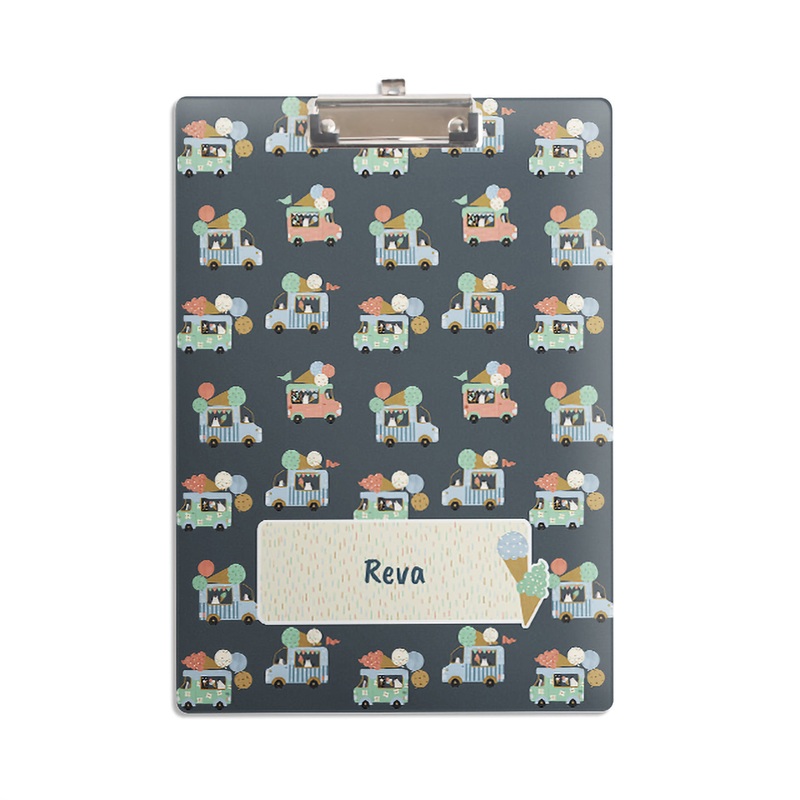 Personalised Clipboard – Ice Cream Fun