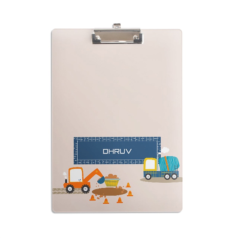 Personalised Clipboard – Let’s Build, Construction
