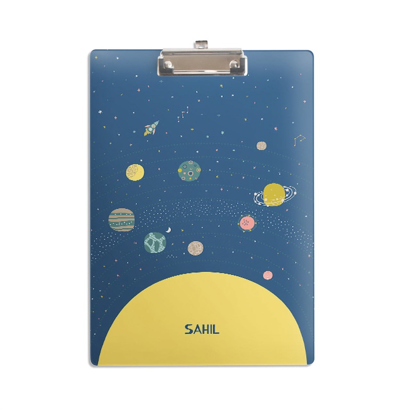 Personalised Clipboard – Space Explorer