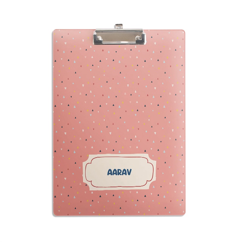 Personalised Clipboard – Triangle Tango
