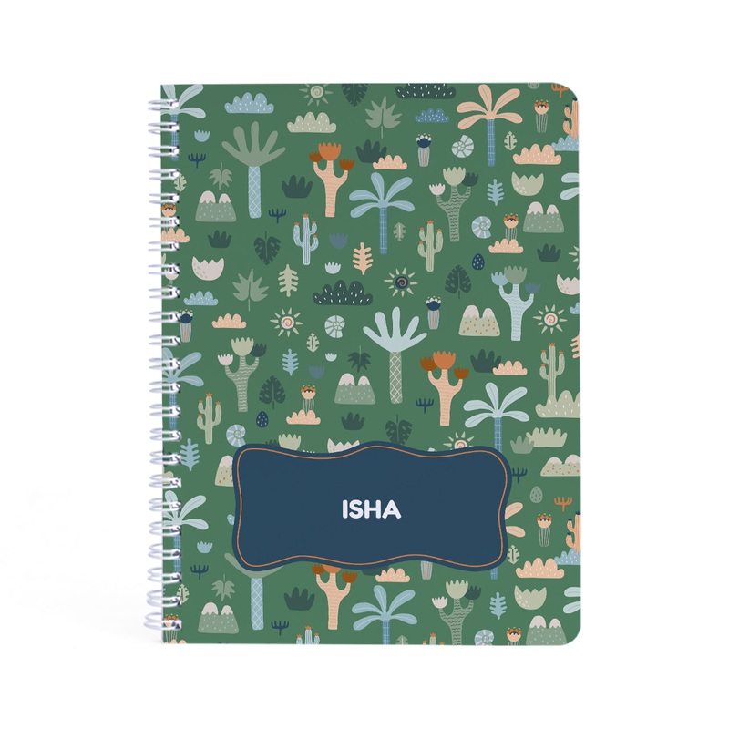 Personalised Spiral Notebook – Nature and I