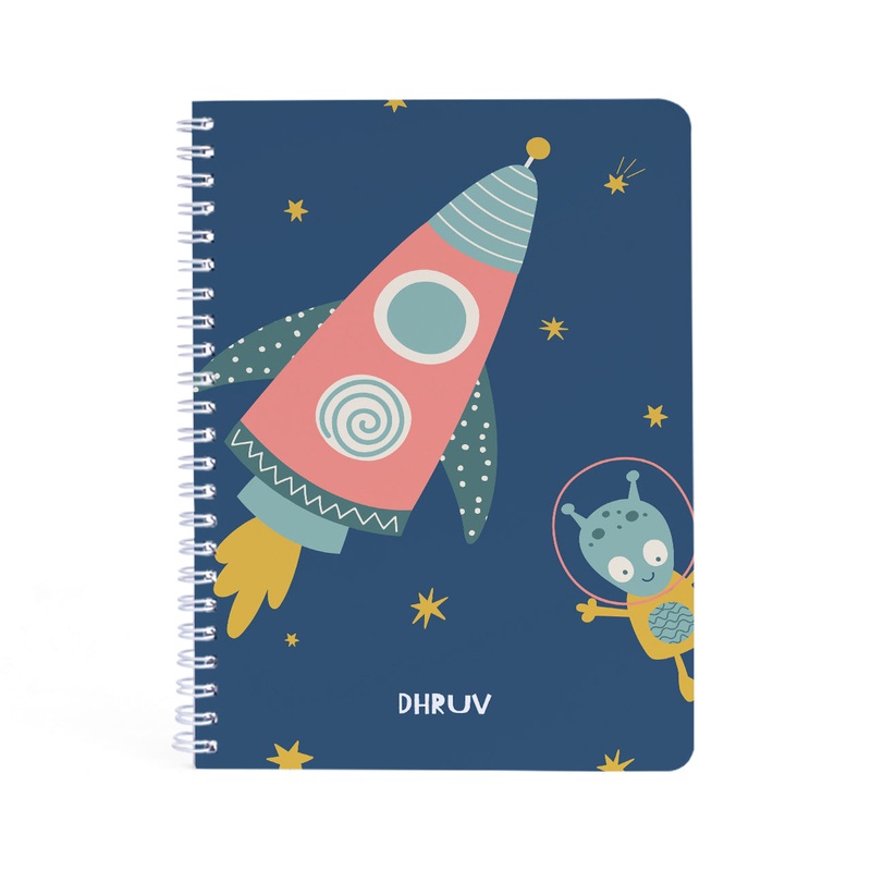 Personalised Spiral Notebook – Space Explorer