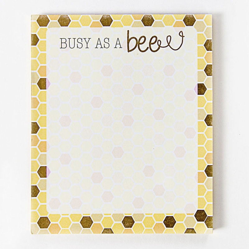 ‘Busy As a Bee’ Notepad