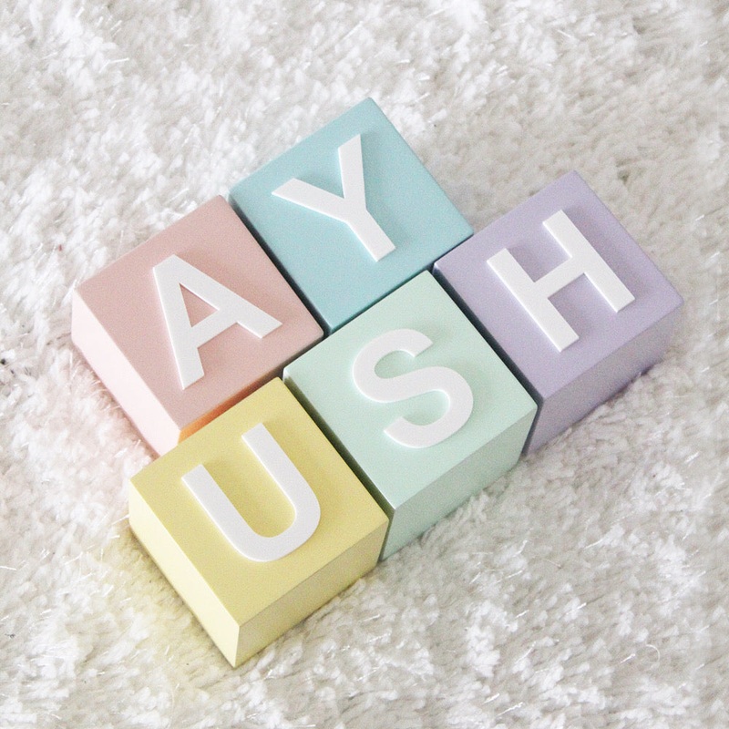 Name Blocks – Modern