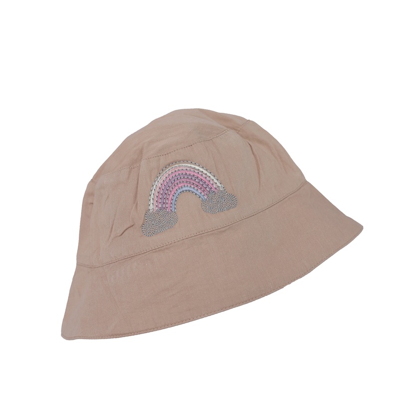 Dream a Little Dream Brown Cotton Bucket Hat