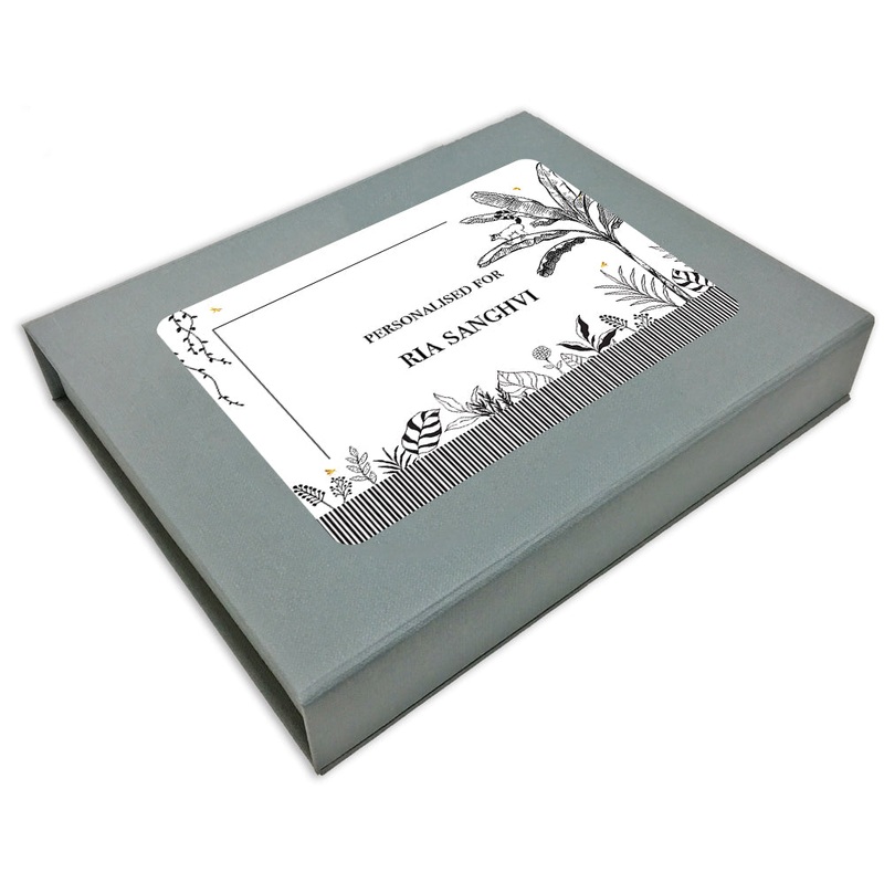 Personalised Stationery Gift Set – Black & White Animals, Set of 24 or 48  WallPaperScissor x  Exclusive