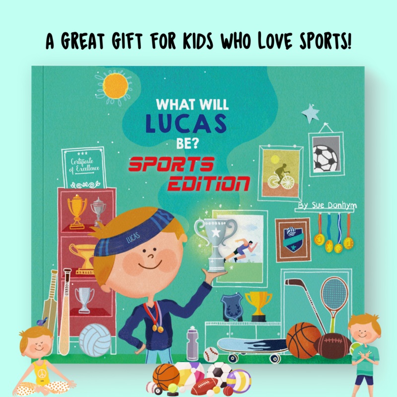 Personalised Storybook – ABC – What Will I Be? (The Sports Edition!)