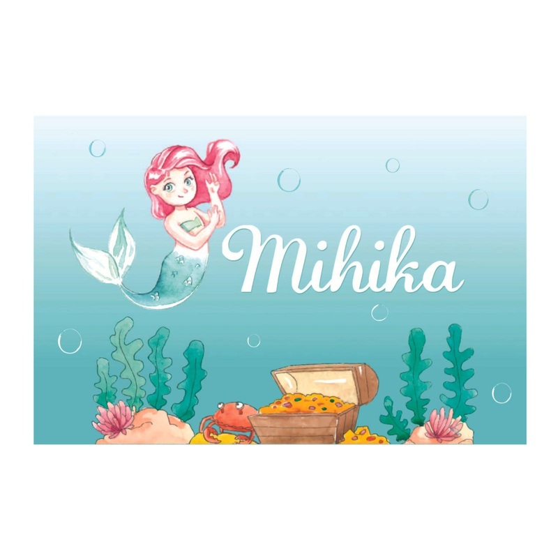 Personalised Themed Tablemat – Mermaid