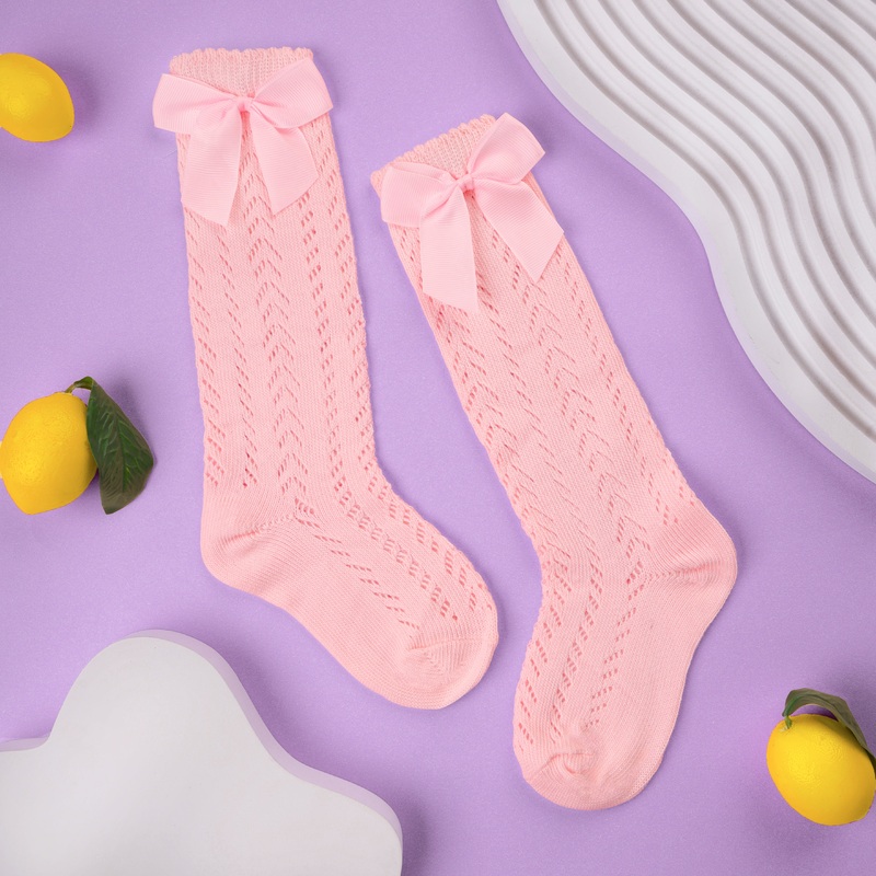Pink-Bow Stockings