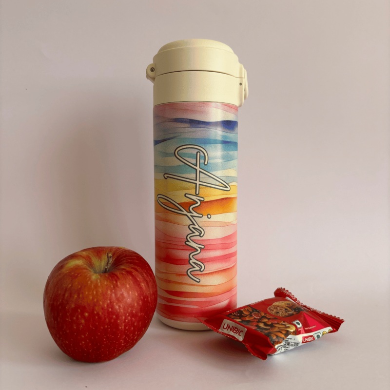 Colour Waves Water Bottle – Insulated