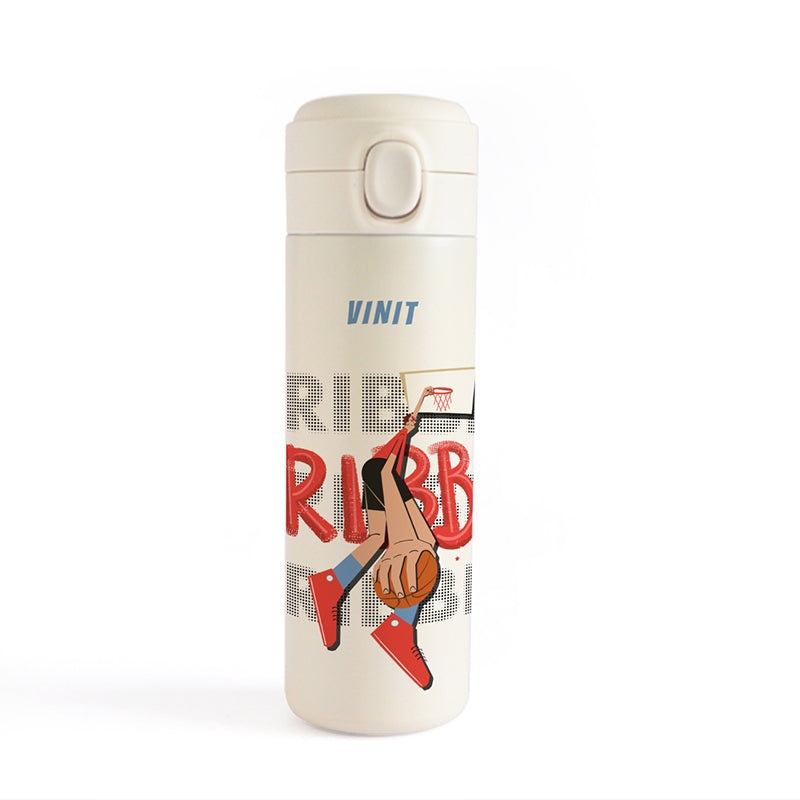 Insulated Bottle – Basket Ball