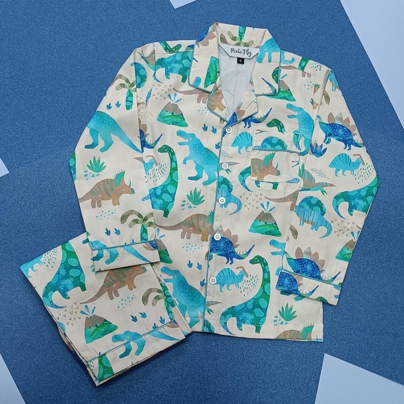 Kid’s Pyjama Set – Dinosaur