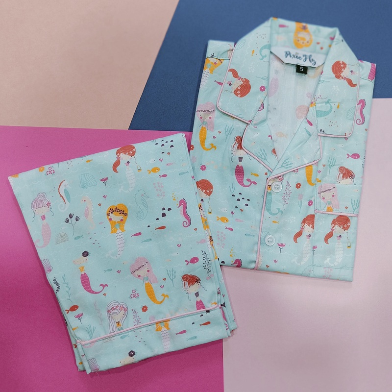 Kid’s Pyjama Set – Mermaid