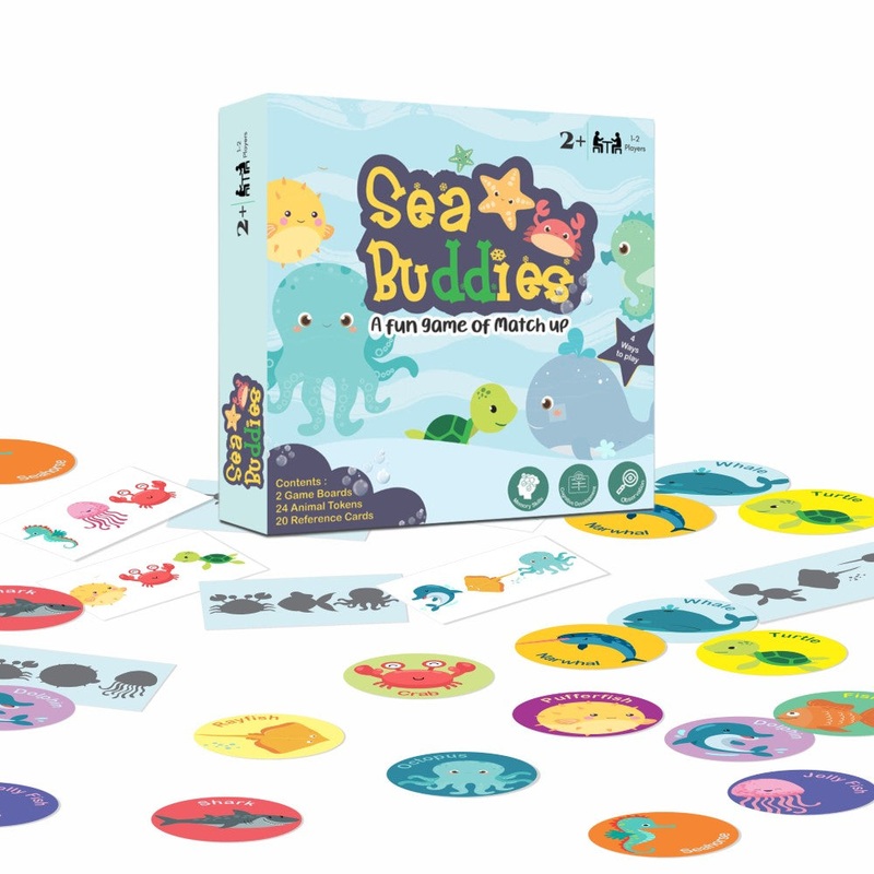 Sea buddies – Dive into Fun and Learn About Sea Animals