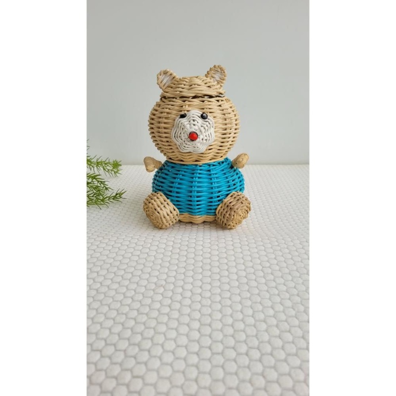 The Little- Cane Bear Jar