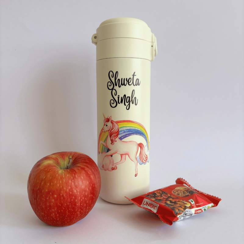 Unicorns & Rainbows Water Bottle – Insulated