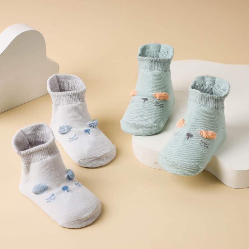 Little Mouse Flat Socks – Pack of 2