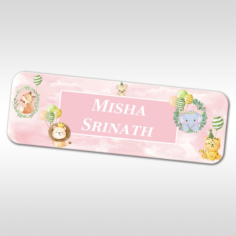 Safari Soiree Waterproof Sticker (kids) Set of 60
