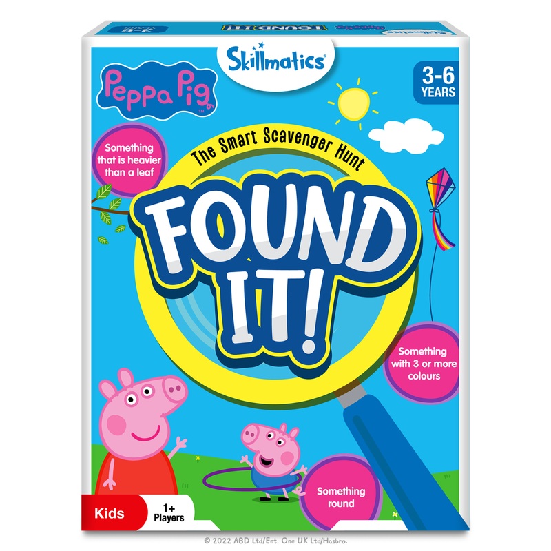 Skillmatics Card Game – Found It Peppa Pig, Scavenger Hunt for Kids, Boys, Girls, and Families Who Love Board Games Educational Toys, Travel Friendly, Gifts Ages 3, 4, 5, 6