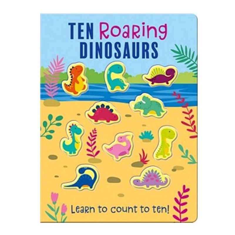 Ten Roaring Dinosaurs – Board Book