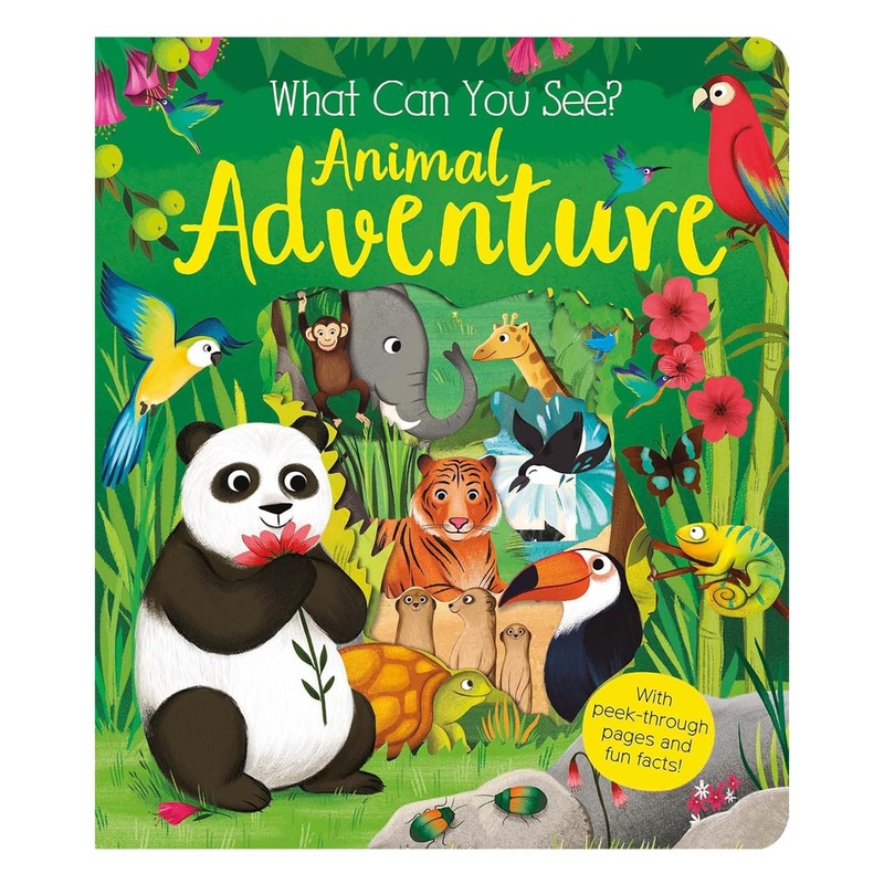 What Can You See? Animal Adventure: Board Book