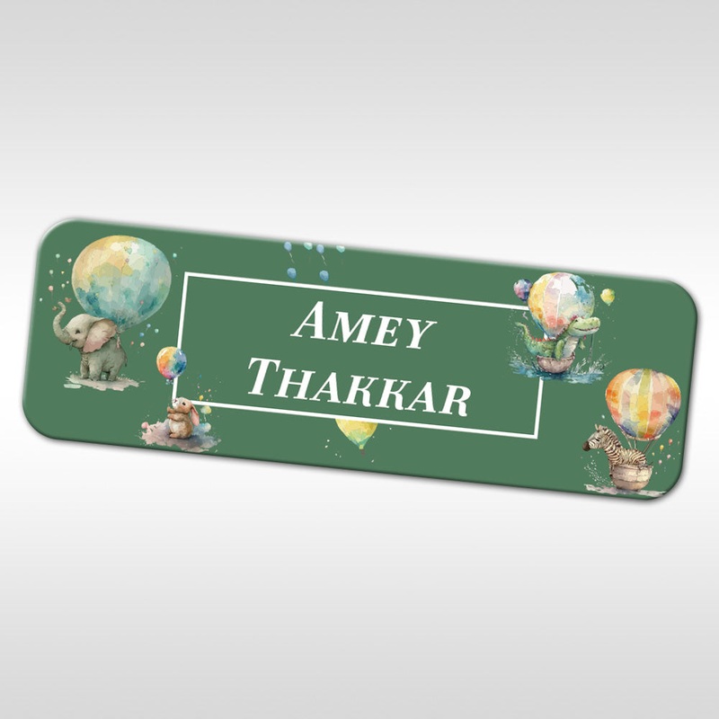 Balloon Safari Waterproof Sticker (kids) Set of 60