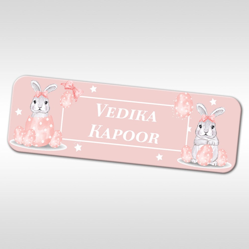 Easter Bunnies Waterproof Sticker (kids) Set of 60