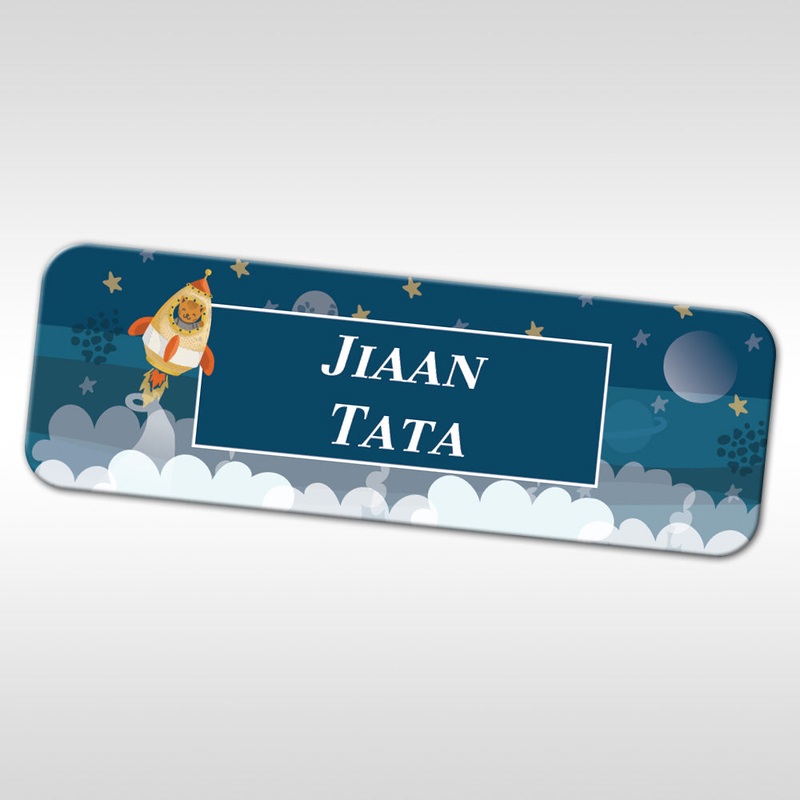 Rocket Bear Waterproof Sticker (kids) Set of 60