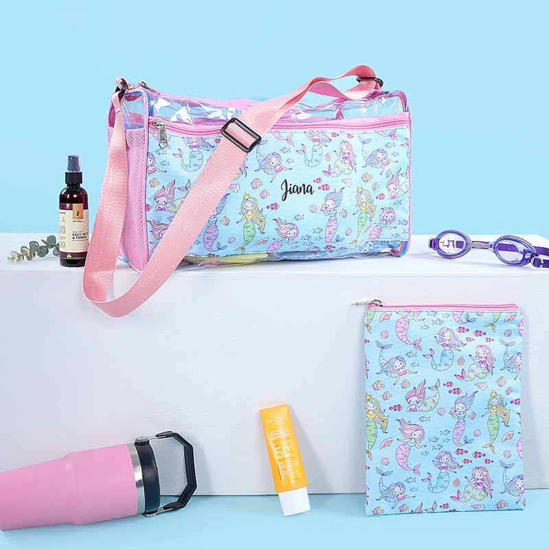 Swim Bag With Wet Pouch – Mermaid