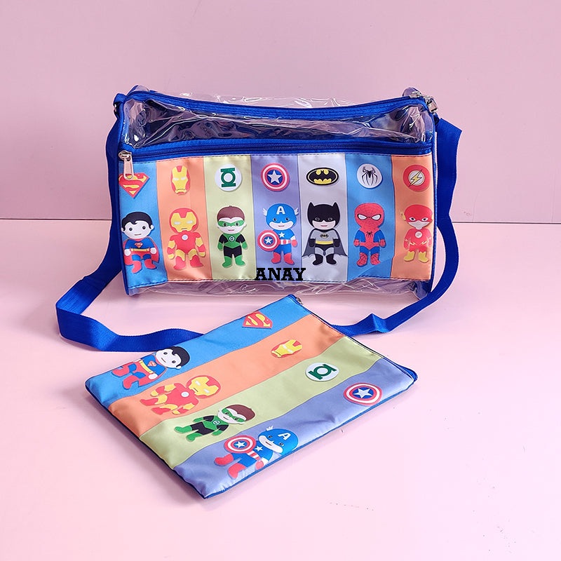 Swim Bag With Wet Pouch – Superhero