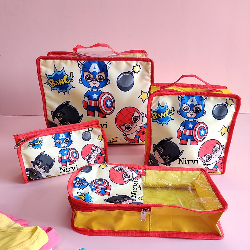 Travel Pouch Combo – Superhero