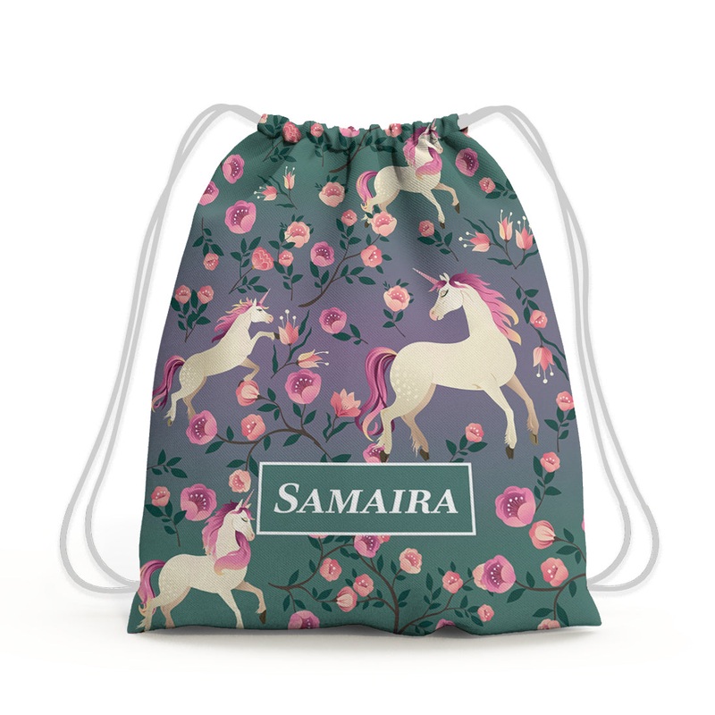 Unicorn Paradise Drawstring Bag (kids)