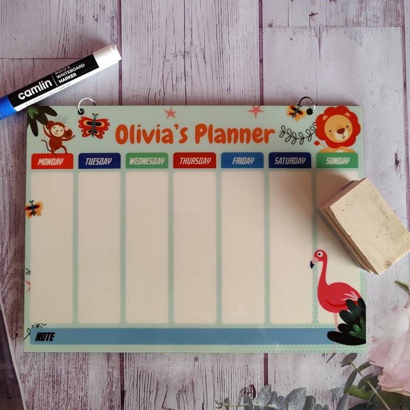 Weekly Planner – Animals