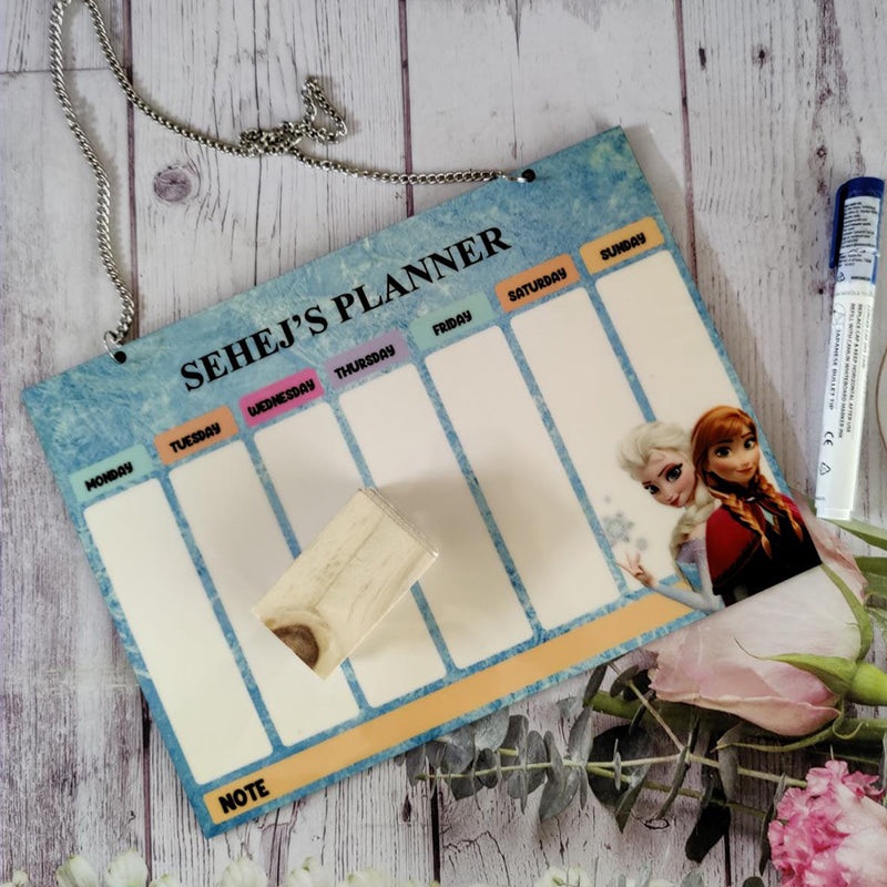 Weekly Planner – Frozen