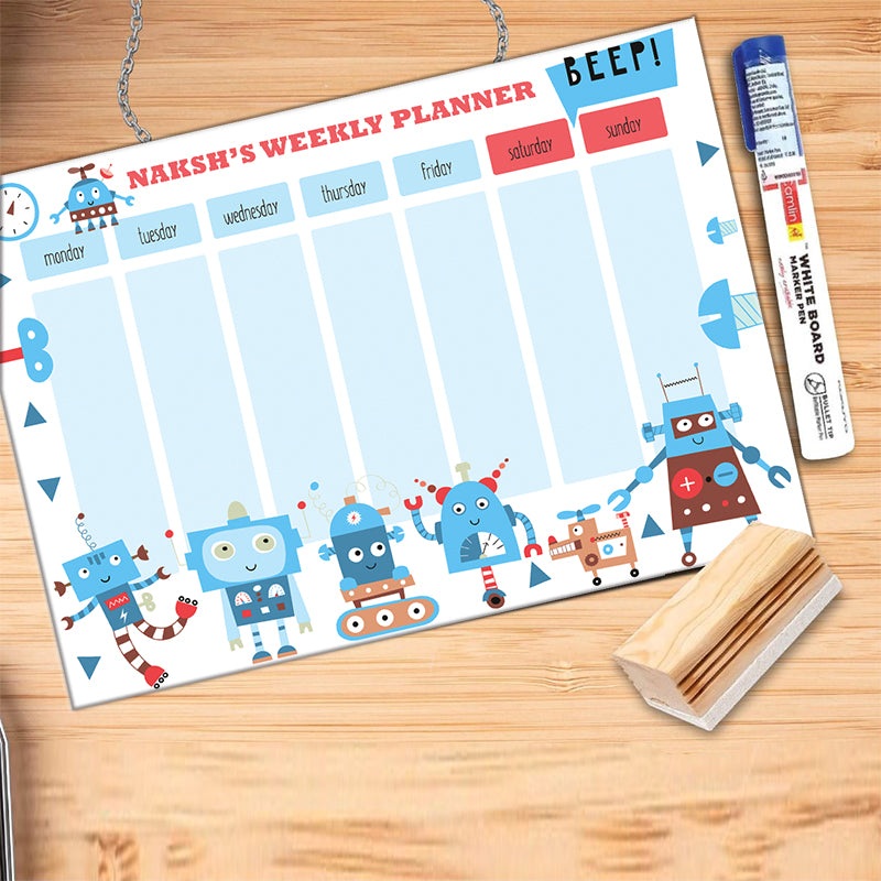 Weekly Planner – Robot